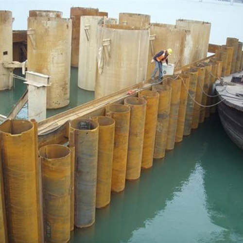 定安钢护筒现场安装